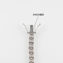 ダイヤモンドテニス ブレスレット ストレート Pt900枠/Pt850(金具部分一部) 幅約4.6mm 20cm トータル10.08ct カラー:G〜H クラリティ:VS-2〜SI-1 カット:VG ※ダイヤモンドのグレードは目安となります※