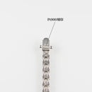 ダイヤモンドテニス ブレスレット ストレート Pt900枠/Pt850(金具部分一部) 幅約4.6mm 20cm トータル10.08ct カラー:G〜H クラリティ:VS-2〜SI-1 カット:VG ※ダイヤモンドのグレードは目安となります※