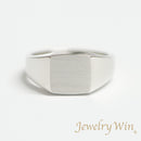 リング 印台 Pt900 小