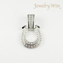 ペンダントトップ Pt950 ダイヤ付 (Type-KD) 大