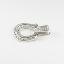 ペンダントトップ Pt950 ダイヤ付 (Type-KD) 大