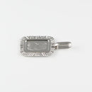 ペンダントトップ Pt999.5 フォルトゥナ インゴット 1g Pt900 枠付 (Type-RM)