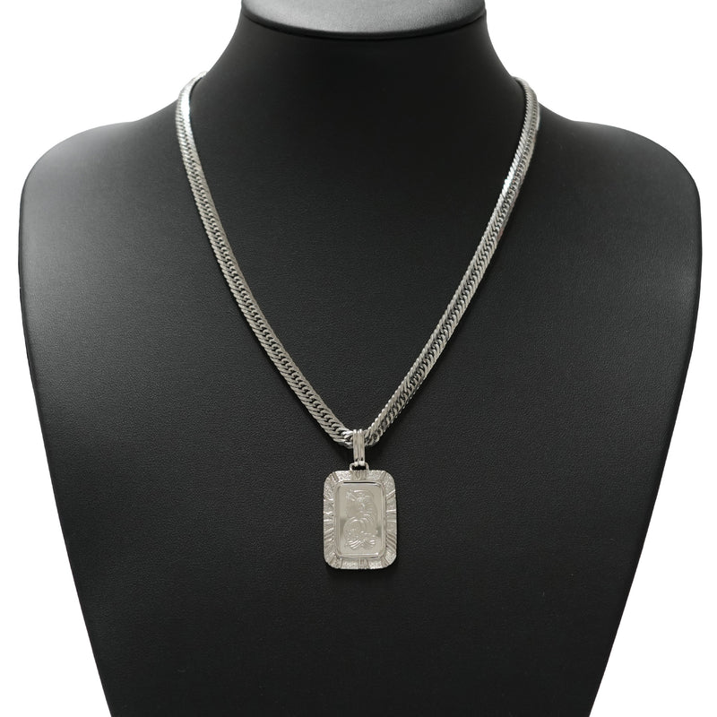 ペンダントトップ Pt999.5 フォルトゥナインゴット 5g Pt900 枠付 (Type-RM)