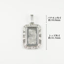 ペンダントトップ Pt999.5 フォルトゥナインゴット 5g Pt900 枠付 (Type-RM)