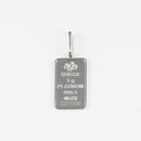 ペンダントトップ Pt999.5 フォルトゥナ インゴット 5g Pt900 枠付 (Type-SP)