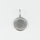 ペンダントトップ Pt999.5 ブリタニア コイン 1/10oz Pt900 枠付 (Type-SP) リバーシブルタイプ