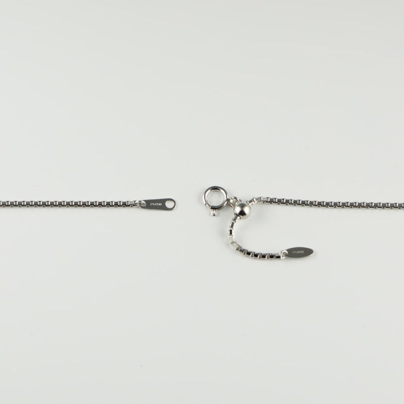 ベネチアンチェーン ネックレス Pt850 幅1.4mm 50cm ※スライド