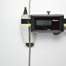 カット小豆チェーン ネックレス Pt850 幅3.3mm 0.93φ 55cm