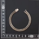 喜平 ブレスレット Pt900 トリプル 8面 31g 18cm 造幣局検定マーク(ホールマーク)刻印入り