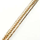 【要お問い合わせ】喜平 ネックレス K18 トリプル 12面 303g 61cm 造幣局検定マーク(ホールマーク)刻印入り