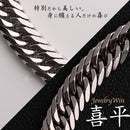 喜平 ブレスレット Pt900 トリプル 8面 20g 18cm 造幣局検定マーク(ホールマーク)刻印入り