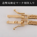 喜平 ネックレス K18 トリプル 12面 14.5g 60cm 造幣局検定マーク(ホールマーク)刻印入り