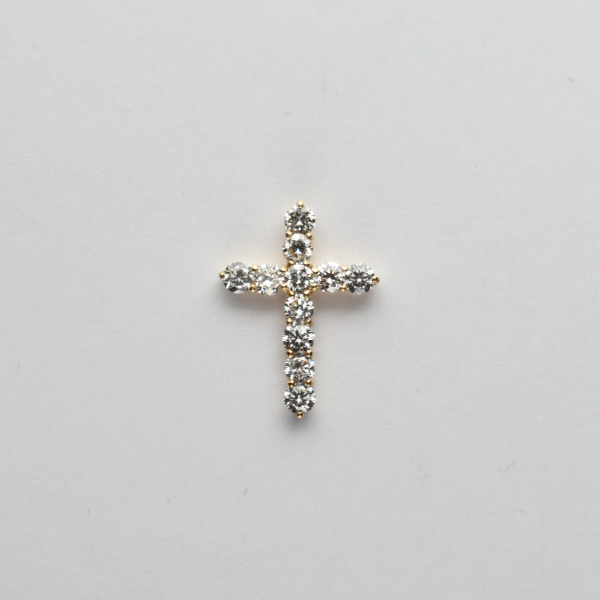 ダイヤモンドプチネックレス K18 1.0ct K18 チェーン (Type-SC)
