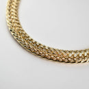 【要お問い合わせ】喜平 ネックレス K18 トリプル 12面 100g 50cm (出来上がり重量約96g前後) 造幣局検定マーク(ホールマーク)刻印入りベース アフターダイヤ留め加工(1コマ6pc留め)