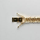 【要お問い合わせ】喜平 ネックレス K18 トリプル 8面 100g 50cm (出来上がり重量約96g前後) 造幣局検定マーク(ホールマーク)刻印入り ※平カットベース アフターダイヤ留め加工(1コマ4pc留め)