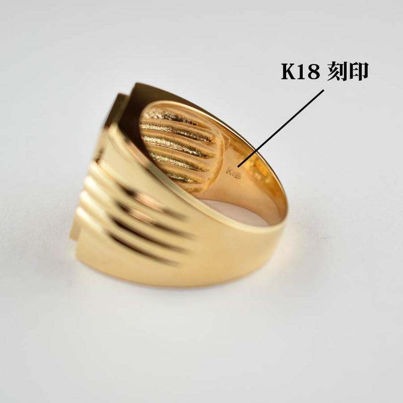 愛用 リング K18 K24 リバティインゴット 1g (Type-FB) アクセサリー