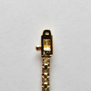 ダイヤモンドテニスブレスレット ストレート K18枠 幅2.6mm 18cm トータル3.00ct カラー:G クラリティ:SI-1 カット:VG ※ダイヤモンドのグレードは目安となります※