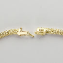 ダイヤモンドテニスブレスレット ストレート K18枠 幅3.3mm 18cm トータル5.00ct カラー:G クラリティ:VS-2〜SI-1 カット:VG ※ダイヤモンドのグレードは目安となります※