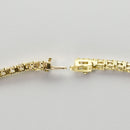 ダイヤモンドテニスブレスレット ストレート K18枠 幅3.3mm 20cm トータル5.34ct カラー:G クラリティ:VS-2〜SI-1 カット:VG ※ダイヤモンドのグレードは目安となります※