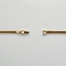 スネークチェーン ネックレス K18 幅3.5mm 50cm