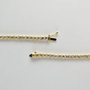 ダイヤモンドテニスネックレス ストレート K18枠 幅3.0mm 50cm トータル10.04ct カラー:H〜J クラリティ:VS-2〜SI-2 カット:VG〜G ※ダイヤモンドのグレードは目安となります※