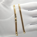 スネークチェーン ネックレス K18 幅4.5mm 50cm