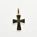 ペンダントトップ クロス K18 ダイヤ付 (Type-KC)