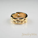 リング K18 ダイヤ付 (Type-CH)