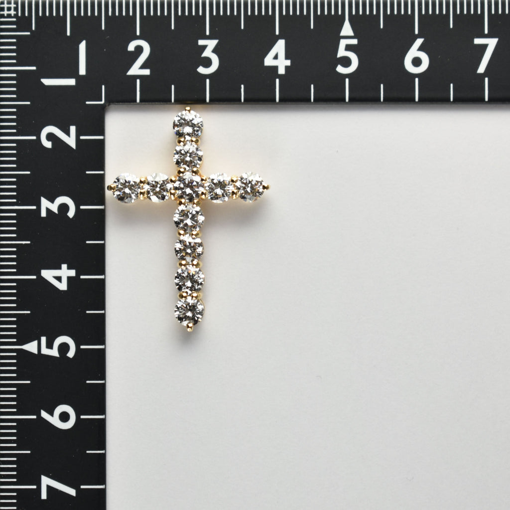 K18  ダイヤ0.30ct  ペンダントトップ 宝石K18 スクエアダヤペンダントトップ ダイヤ：0.30ct サイズ