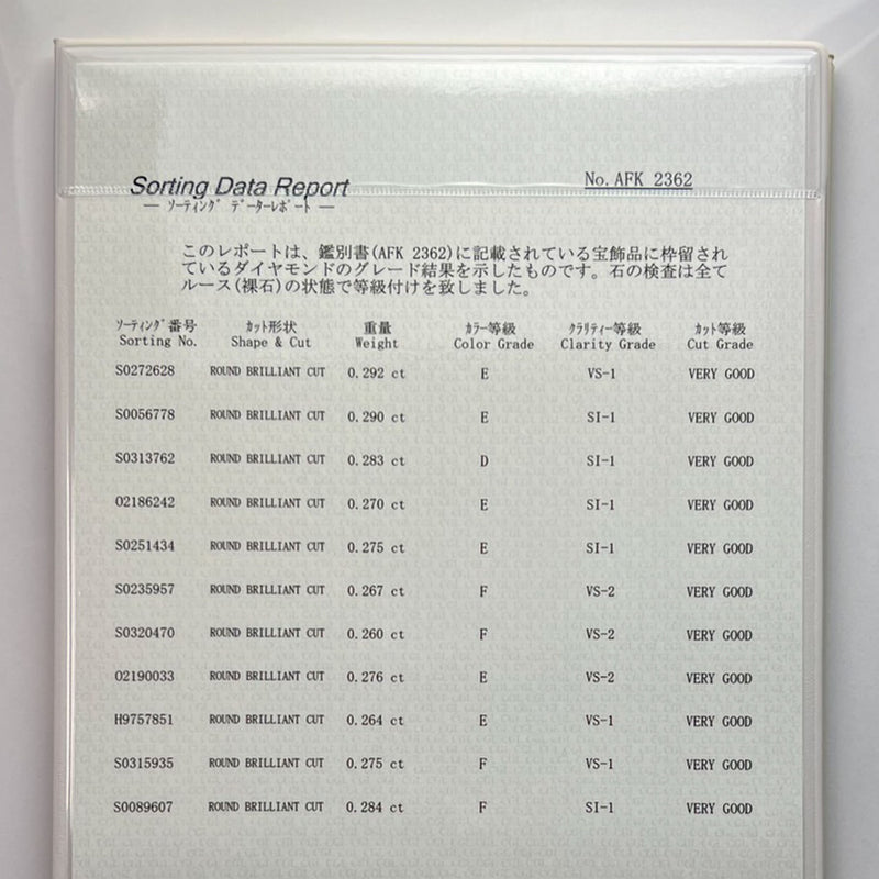 ペンダントトップ K18 ダイヤ付 (Type-EL) 3.0ct