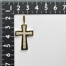 ペンダントトップ クロス K18 ダイヤ付 (Type-GC-N)