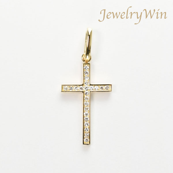 ペンダントトップ K18 ダイヤ付 (Type-HC)