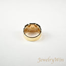 リング K18 ダイヤ付 (Type-OC-B)