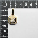 ペンダントトップ K18 ダイヤ付 (Type-OC) 大