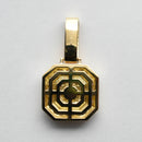 ペンダントトップ K18 ダイヤ付 (Type-OC) 大