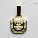 ペンダントトップ K18 ダイヤ付 (Type-OC) 大