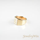 リング K18 ダイヤ付 (Type-RC)