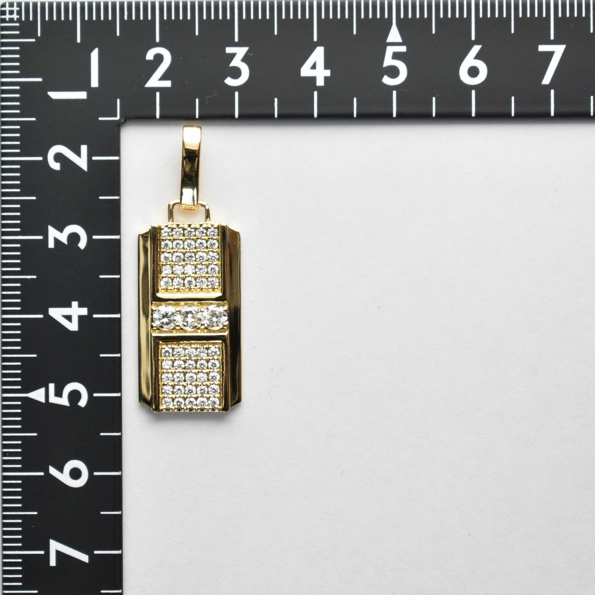 ペンダントトップ K18 ダイヤモンド付 (Type-SB)