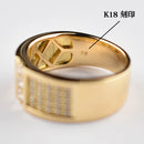 リング K18 ダイヤ付 (Type-TD)