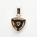 ペンダントトップ K18 ピンクゴールド ダイヤ付 (Type-TR)