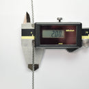 カット小豆チェーン ネックレス Pt850 幅2.0mm 0.6φ 45cm