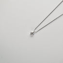 ダイヤモンドプチネックレス Pt900 0.5ct Pt850 チェーン