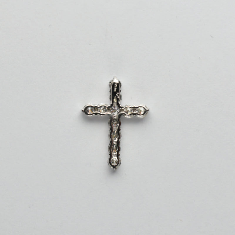 ダイヤモンドプチネックレス Pt900 1.0ct Pt850 チェーン (Type-SC)