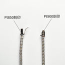 ダイヤモンドテニスネックレス ストレート Pt900枠 Pt850(金具部分一部） 幅3.1mm 50cm トータル10.47ct カラー:H クラリティ:VS-1〜VS-2 カット:VG ※ダイヤモンドのグレードは目安となります※