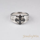 リング Pt900 ダイヤ付 (Type-BC)