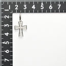 ペンダントトップ クロス Pt900 ダイヤ付 (Type-KC)