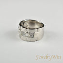 リング Pt900 ダイヤ付 (Type-FW)