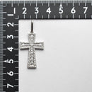 ペンダントトップ クロス Pt900 ダイヤ付 (Type-GC-F)