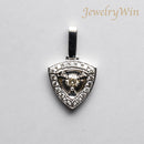 ペンダントトップ Pt900 ダイヤ付 (Type-TR)