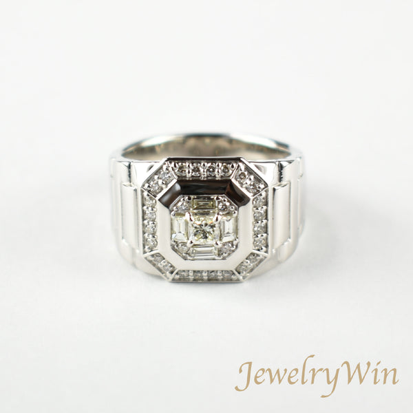 Pt900 ダイヤ2.08ctリング サイズ8 リング Pt900 ダイヤ付 (Type-OC-B)